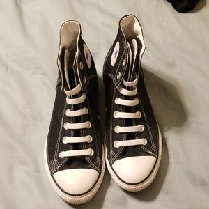 Black High Top Converse